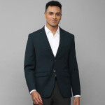 Men Single-Breasted Formal Blazer