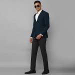 Men Single-Breasted Formal Blazer